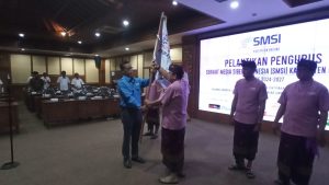 Pengurus Serikat Media Siber Indonesia (SMSI) Kabupaten Badung perida 2024 – 2027, resmi dikukuhkan.