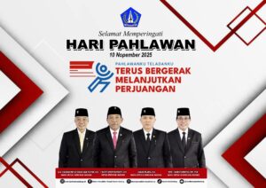 DPRD KABUPATEN BADUNG MENGUCAPKAN SELAMAT MEMPERINGATI HARI PAHLAWAN KE 80 TAHUN 2025