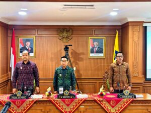 Dirut Perumda pasar dan Pangan Mangu Giri Sedana dilantik.